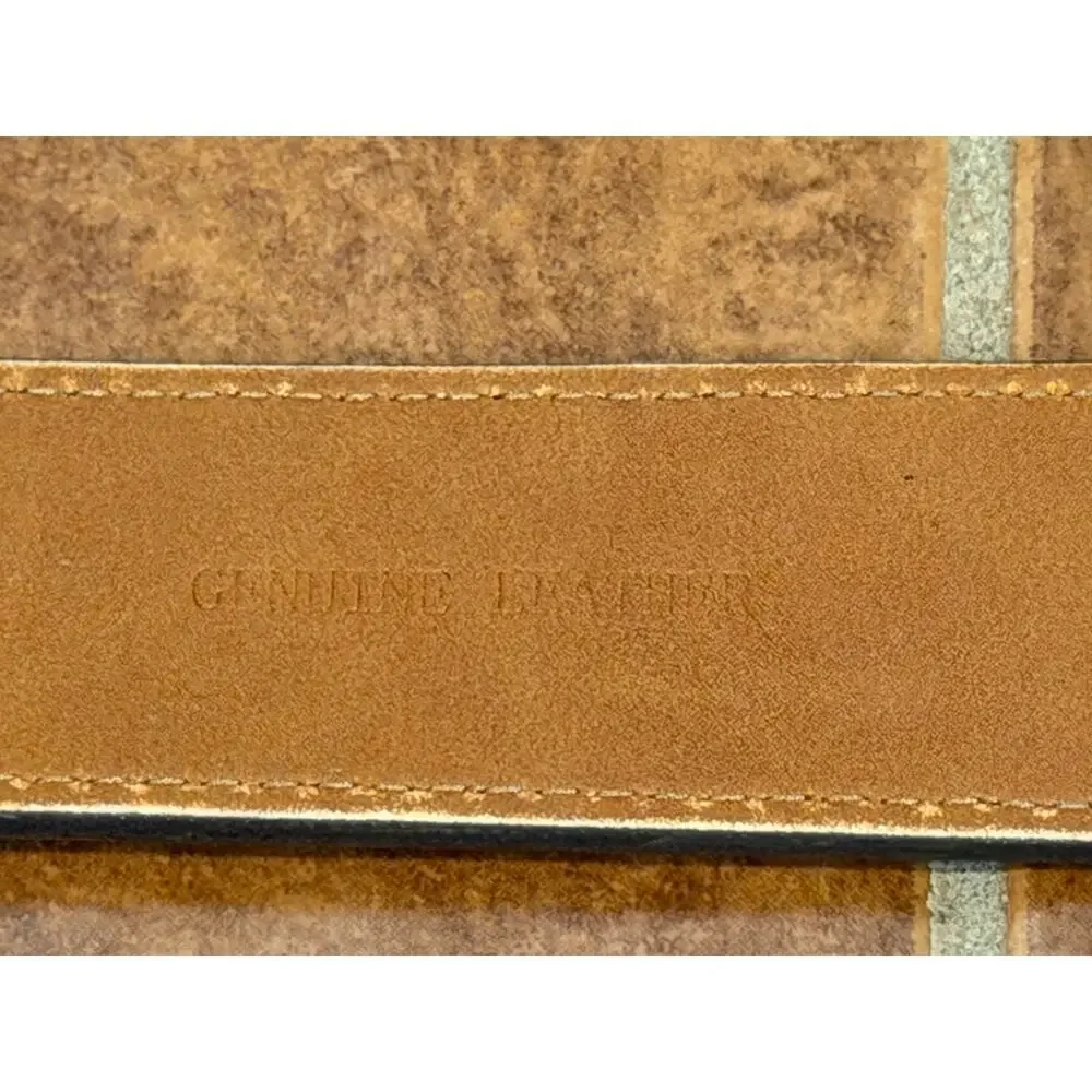 Jos A Bank Brown Genuine Leather Men's Belt Size 40